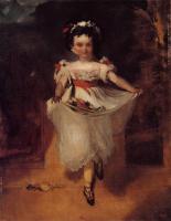 Degas, Edgar - Little Girl Carrying Flowers in Her Apron